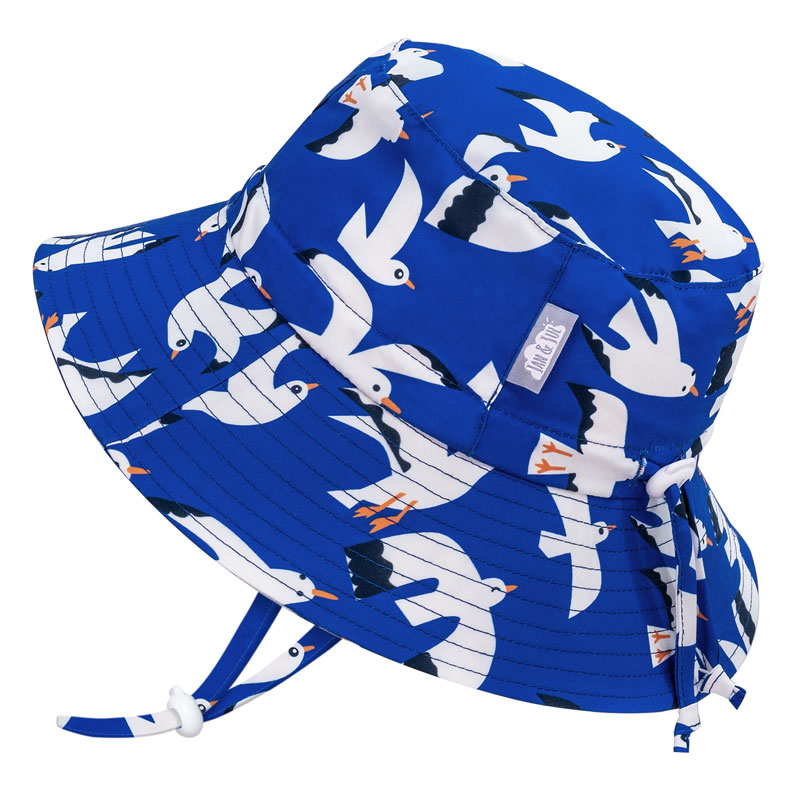 JAN & JUL KIDS WATER REPELLENT BUCKET HATS SEAGULL