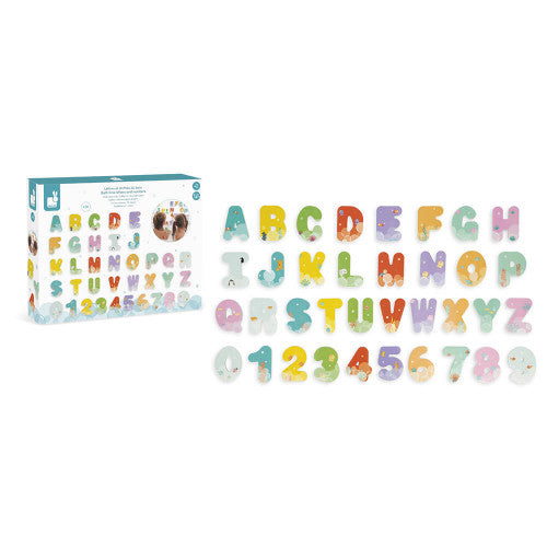 Janod Bath Time Letters And Numbers