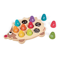 Janod Iwood Hedgehog Number Puzzle Hedgehog