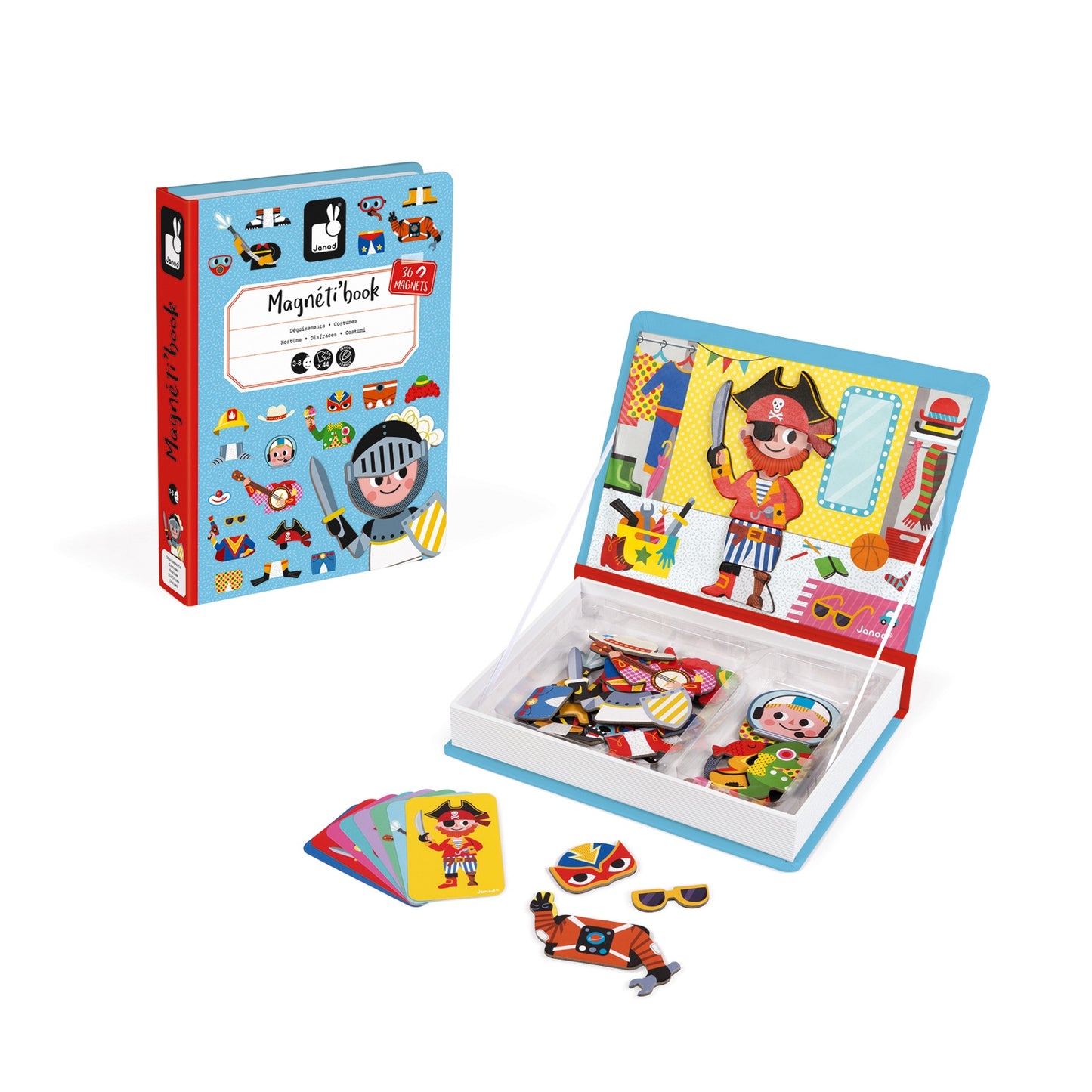 Janod Magnetibook Boy Costumes - baby enRoute