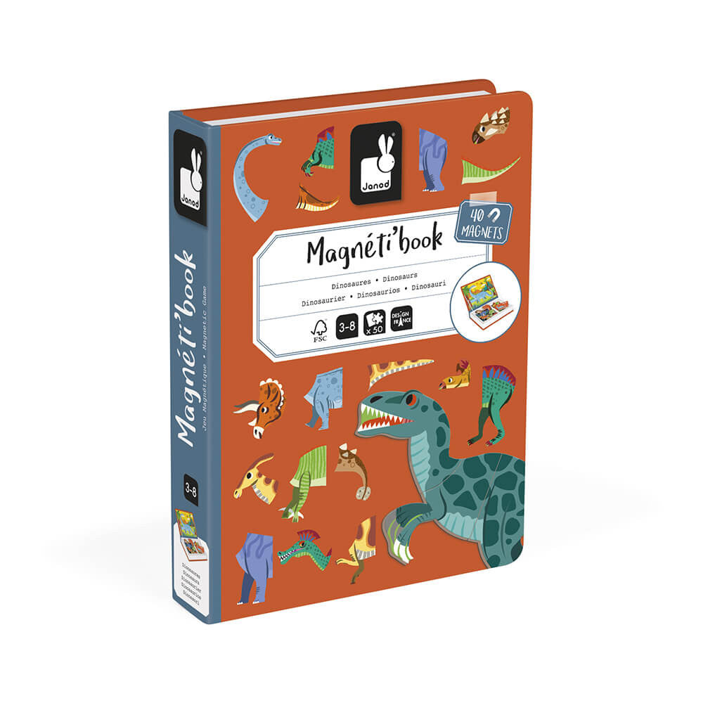 JANOD MAGNETIBOOK DINOSAURS - baby enRoute
