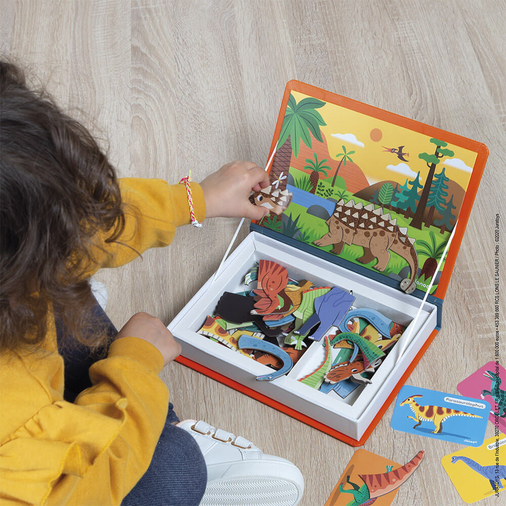 JANOD MAGNETIBOOK DINOSAURS - baby enRoute