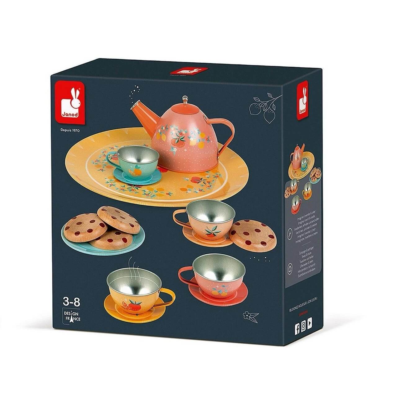 JANOD METAL TEA SET - baby enRoute