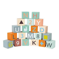 Janod Sweet Cocoon Cart With Abc Blocks