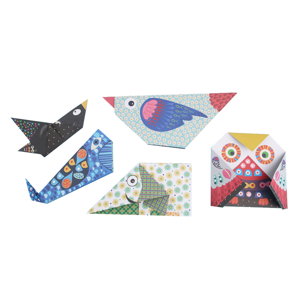 JAR MELO AMAZING ORIGAMI GAME PAPER - ANIMAL UNITED - baby enRoute
