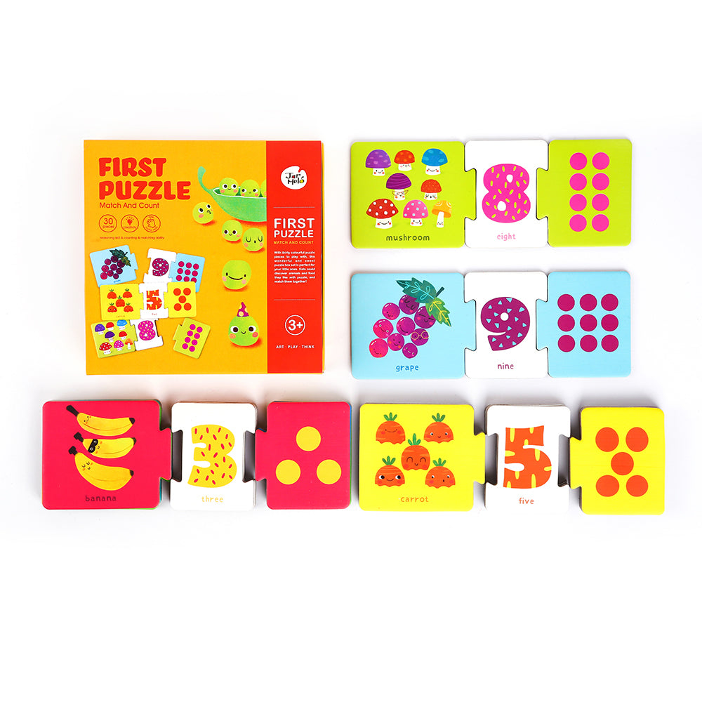 JAR MELO FIRST PUZZLE MATCH AND COUNT