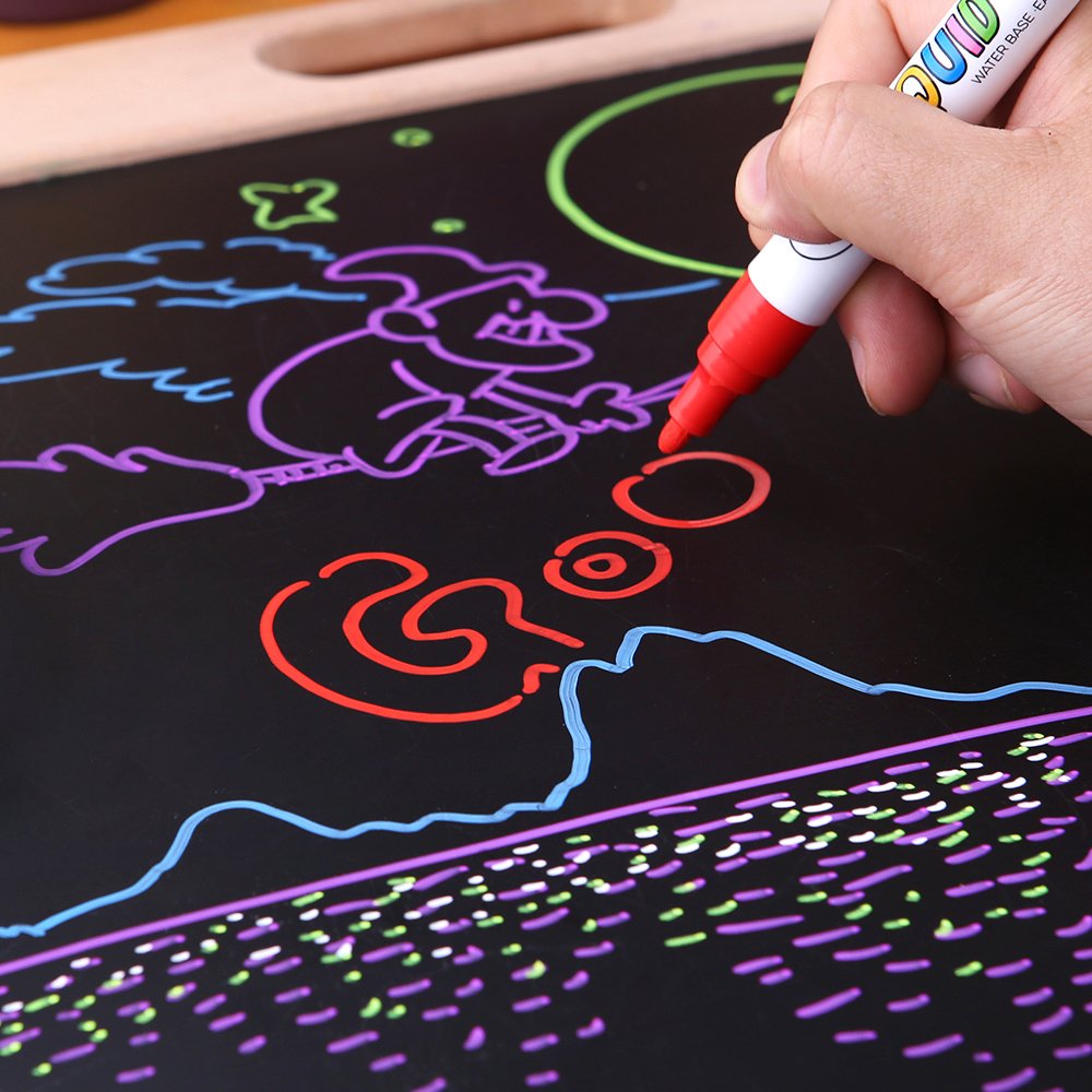 JAR MELO LIQUID CHALK MARKERS 6 COLORS
