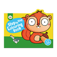 JAR MELO STEP BY STEP COLORING BOOK - BASIC COURSE