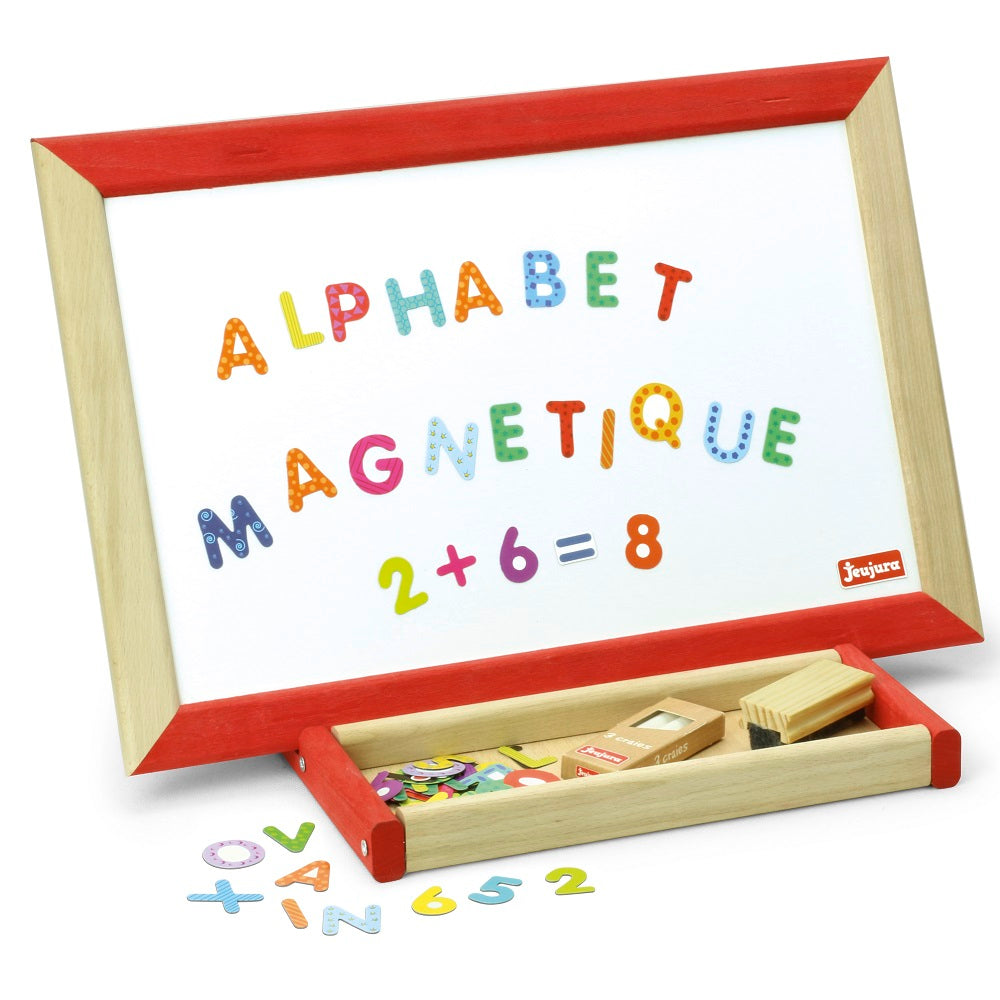 JEUJURA  BLACKBOARD 2-SIDED MULTI-ACTIVITY EASEL - baby enRoute