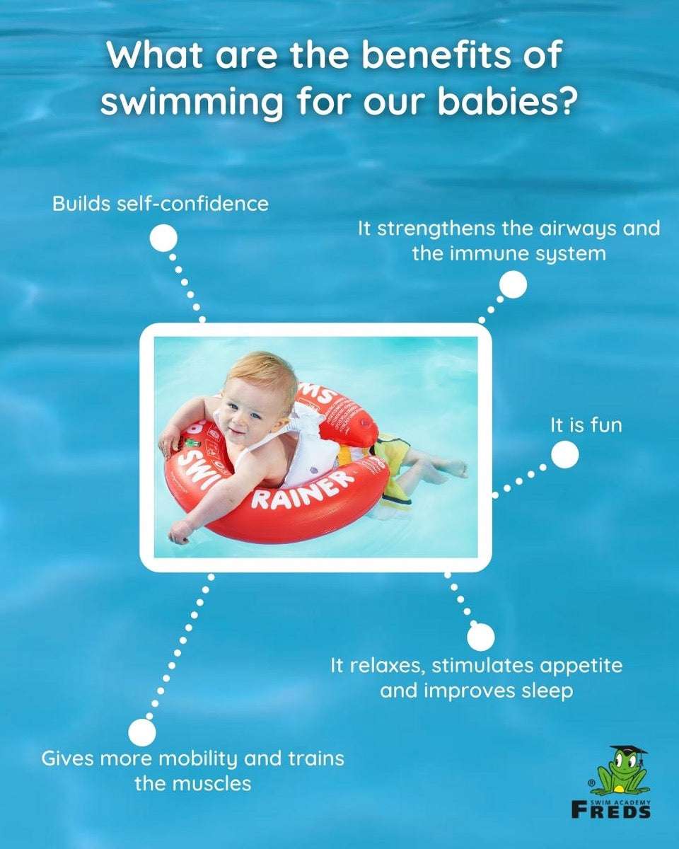 FREDS SWIMTRAINER CLASSIC RED 3M-4Y - baby enRoute