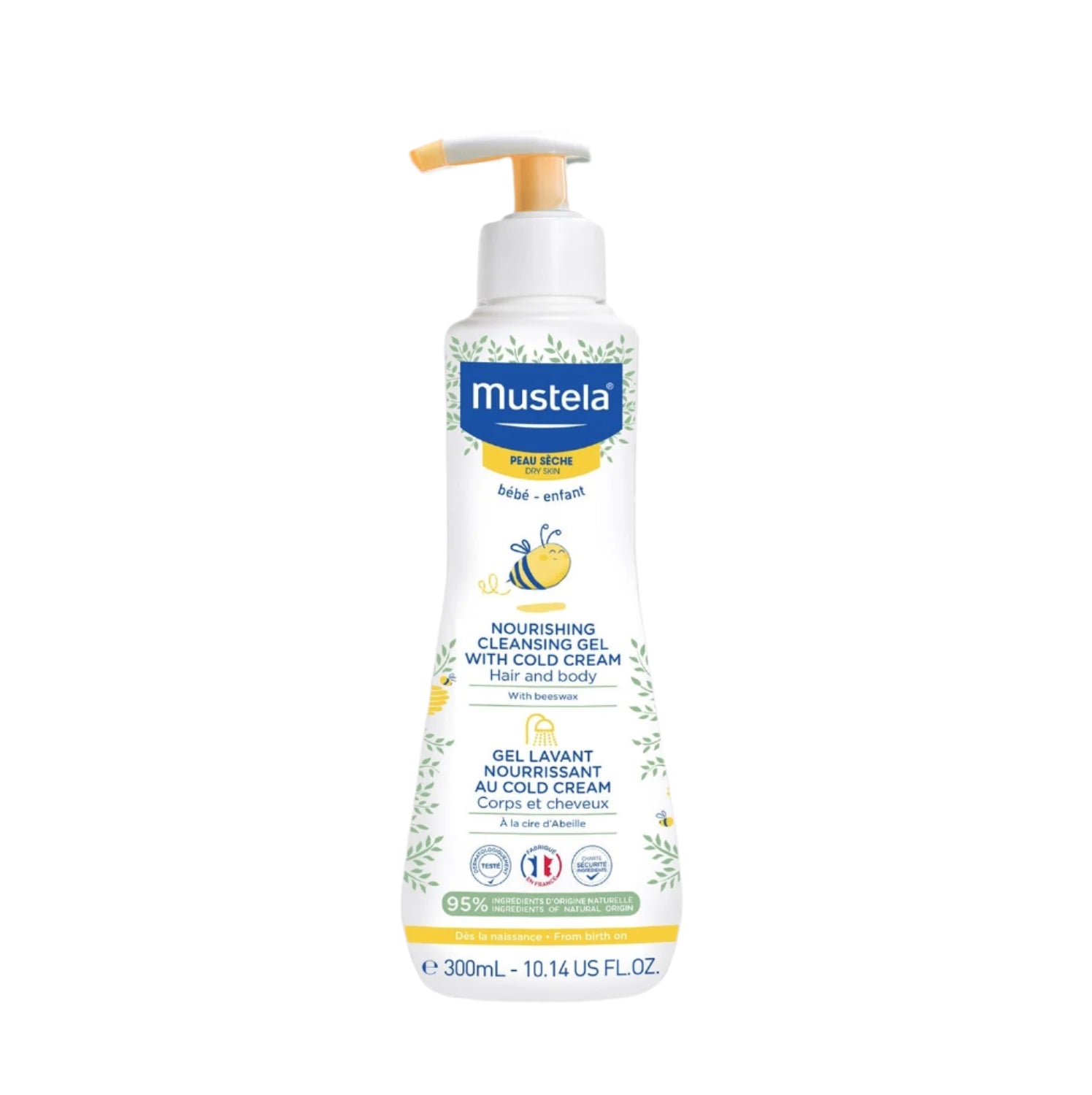Nourishing Cleansing Gel With Cold Cream And Beeswax 300 ml