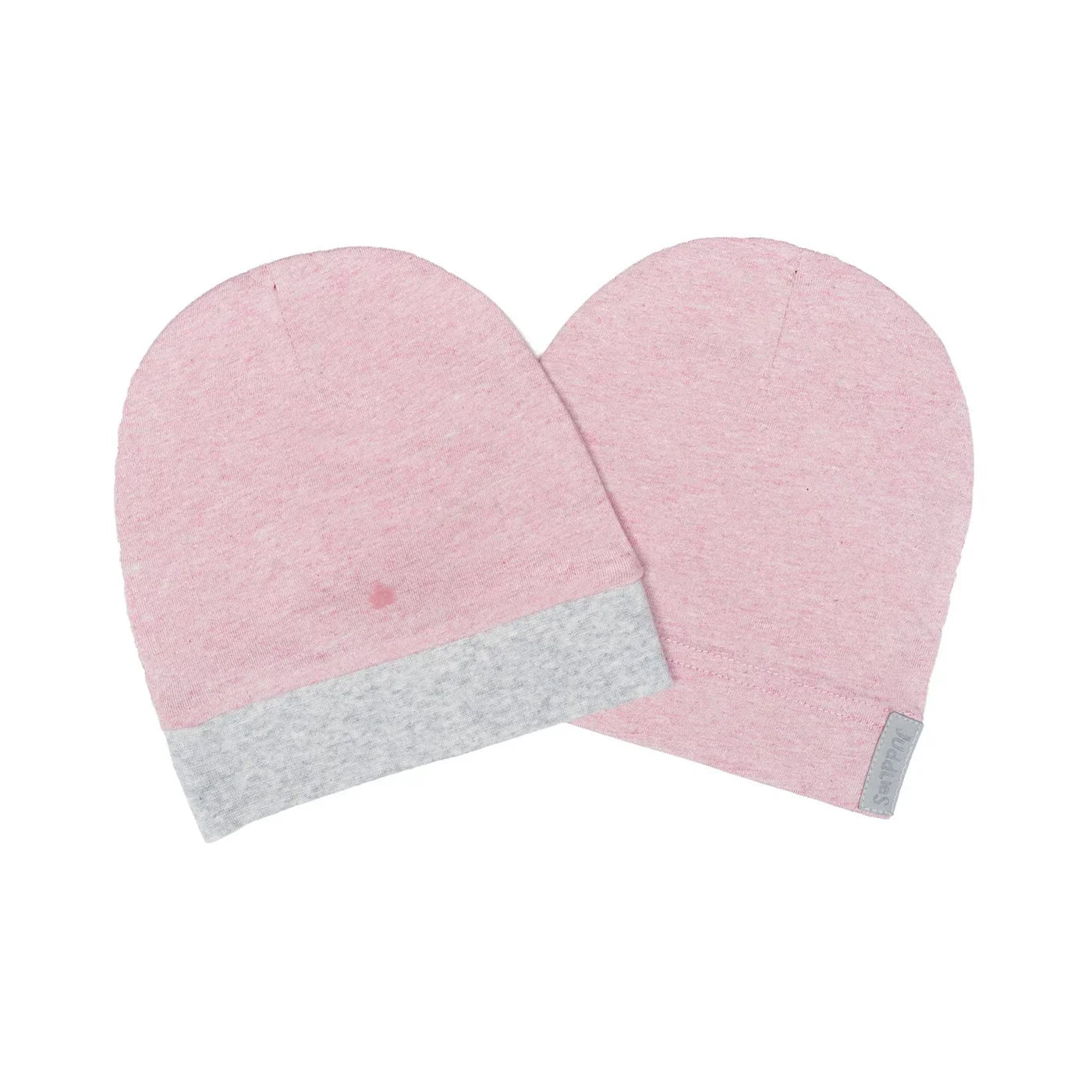 Juddlies Baby Organic Cotton Slouchy Hats Dogwood Pink 2pk