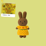Just Dutch Melanie Van Gogh Inspired Sunflower Dress With Drape