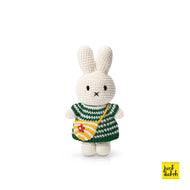 Just Dutch Miffy And Her Striped Bag Green With Striped Bag