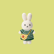 Just Dutch Miffy And Her Striped Bag Green With Striped Bag