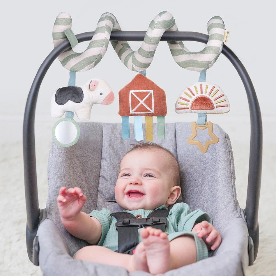ITZY RITZY ITZY BITZY SPIRAL CAR SEAT ACTIVITY TOY