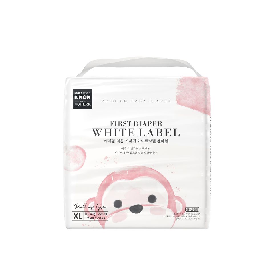 K-MOM FIRST DIAPER WHITELABEL PULL-UP PANTS XLARGE22PCS