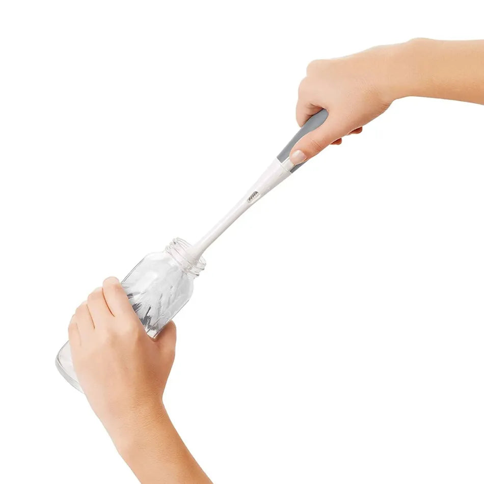 OXO TOT SOAP DISPENSING BOTTLE BRUSH W/STAND