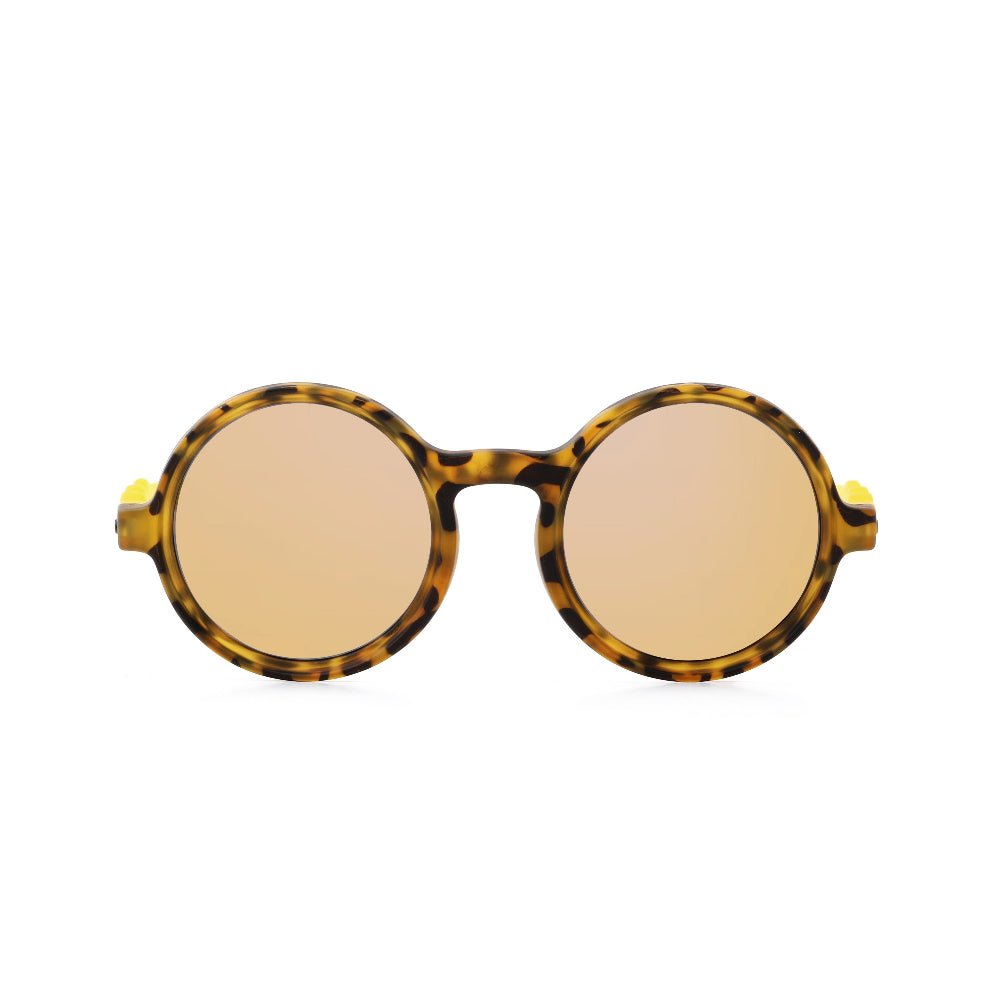 OLIVIO & CO ROUND SUNGLASSES KIDS/JUNIOR CLASSIC OLIVIO TORTOISESHELL 