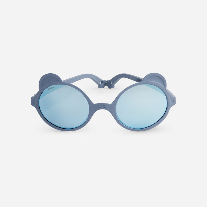 KI ET LA SUNGLASSES OURSON SILVER BLUE
