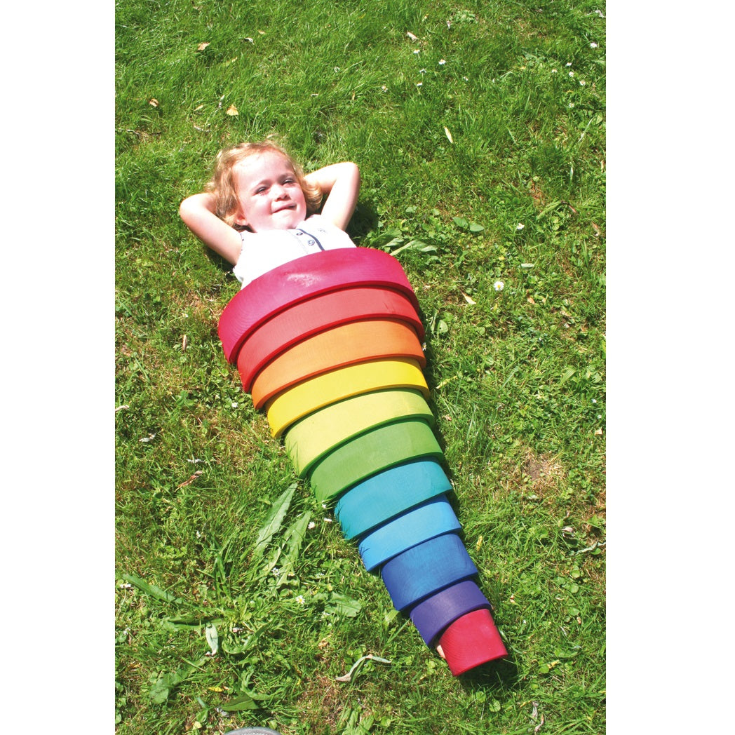 Grimm's Building Rainbow Large 12pc