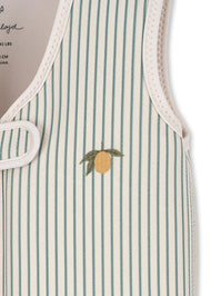 KONGES SLOJD ELLIS SWIM VEST TEA STRIPE