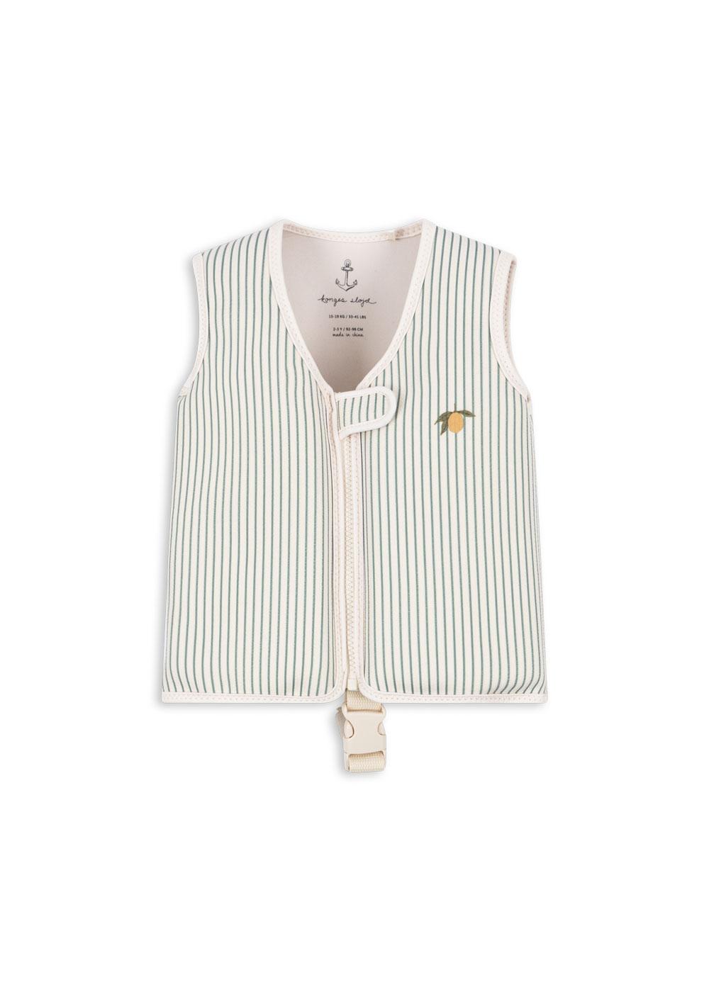 KONGES SLOJD ELLIS SWIM VEST TEA STRIPE