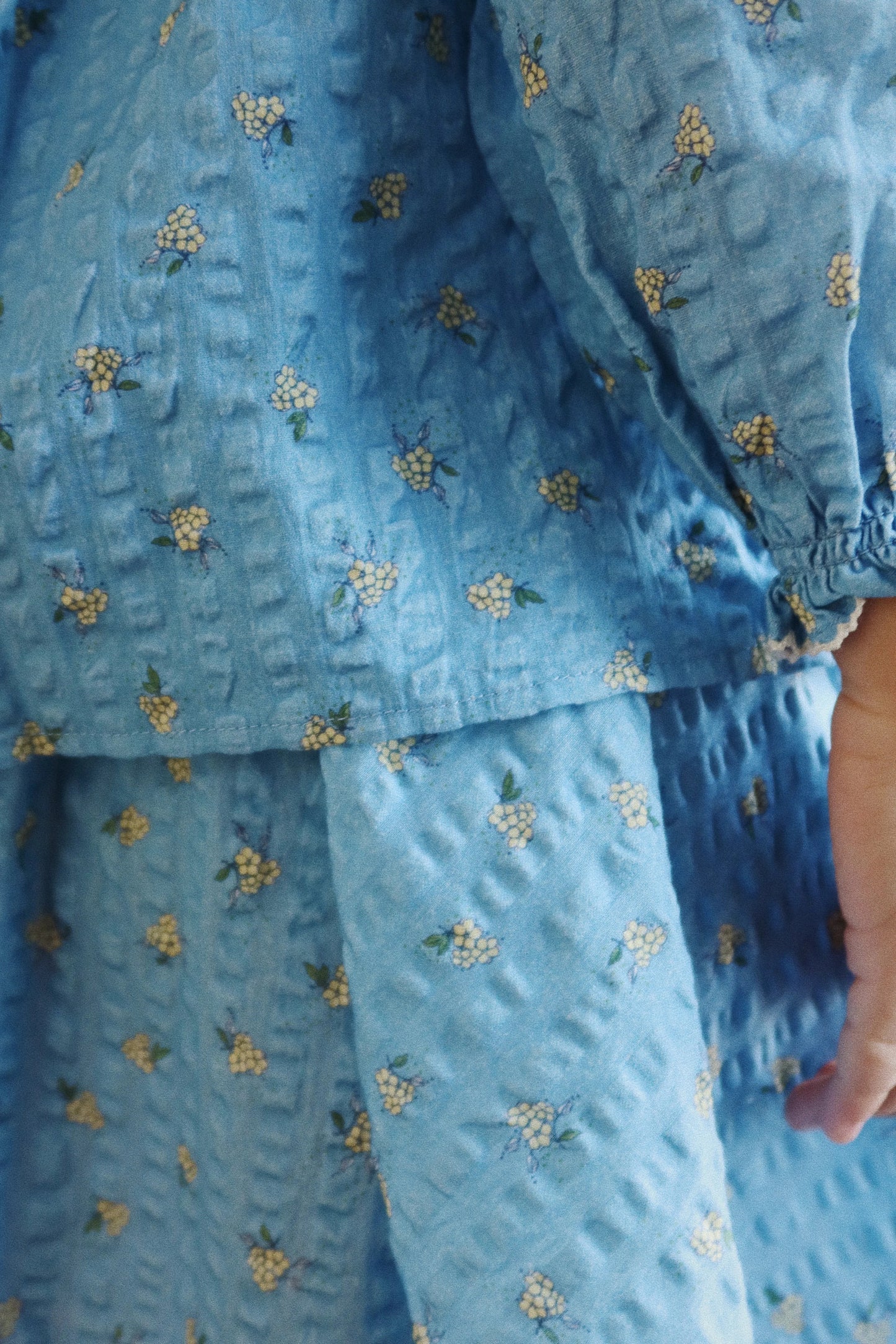 KONGES SLOJD KIM SKIRT GOTS - BILLIE BLUE - baby enRoute