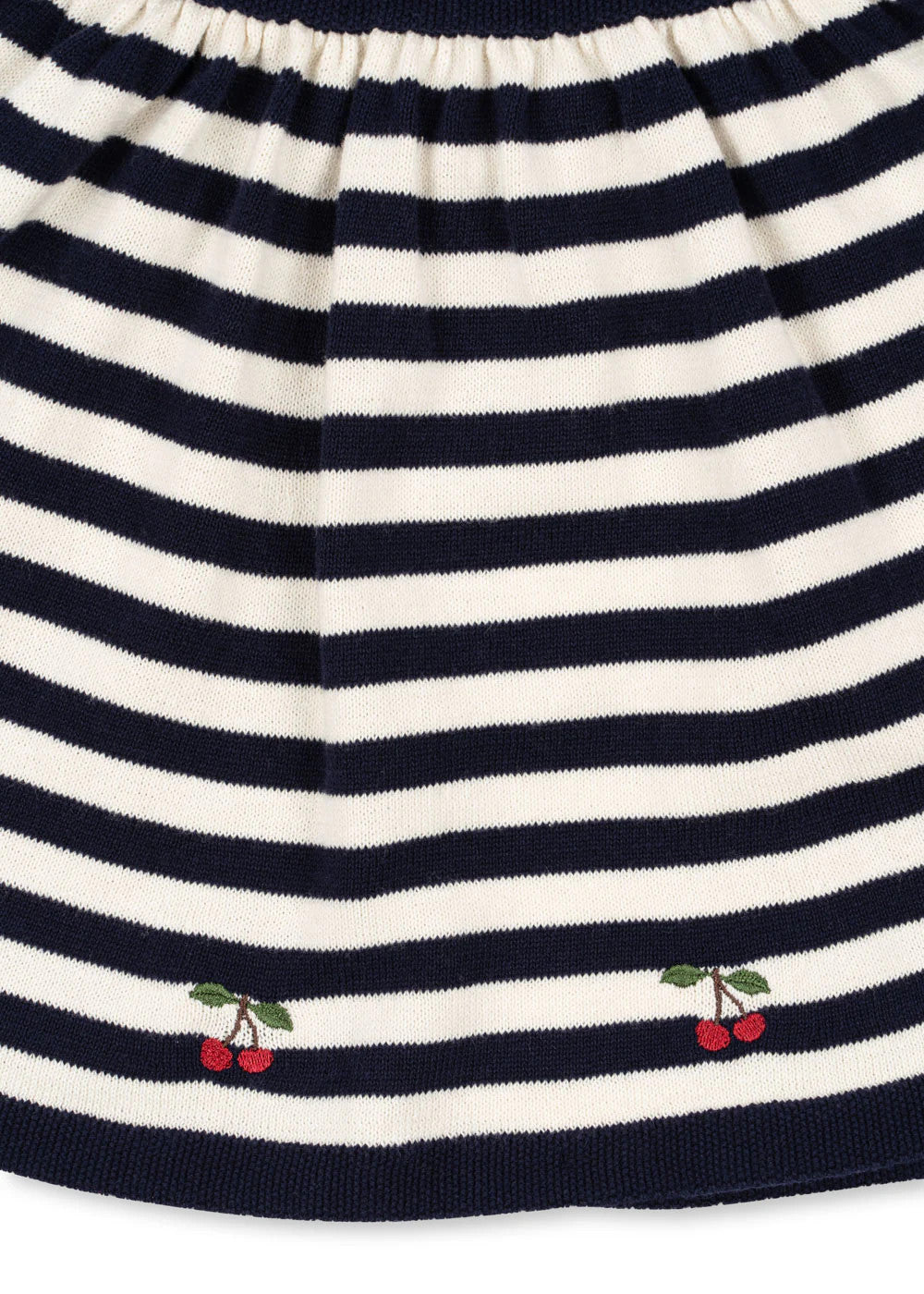 KONGES SLOJD VENTON COTTON KNIT SKIRT GOTS NAVY STRIPE
