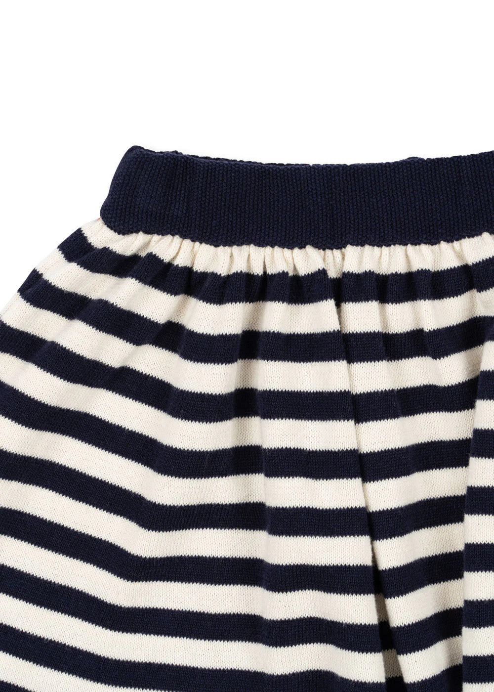 KONGES SLOJD VENTON COTTON KNIT SKIRT GOTS NAVY STRIPE