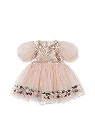KONGES SLOJD MEI DRESS GOLD BLUSH
