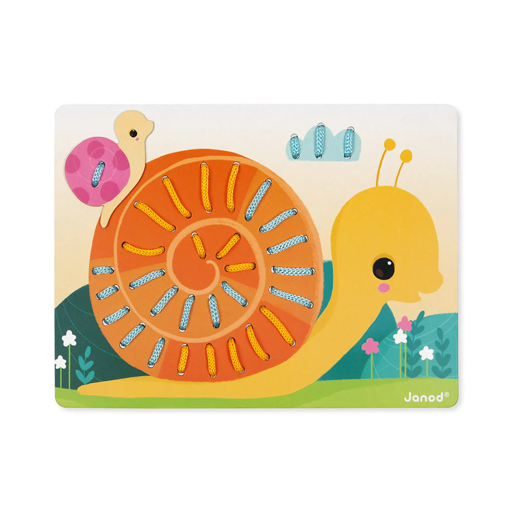 JANOD LACING GAME ANIMALS - baby enRoute