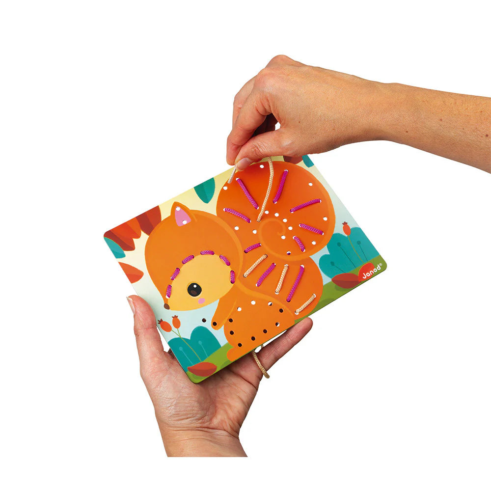 JANOD LACING GAME ANIMALS - baby enRoute