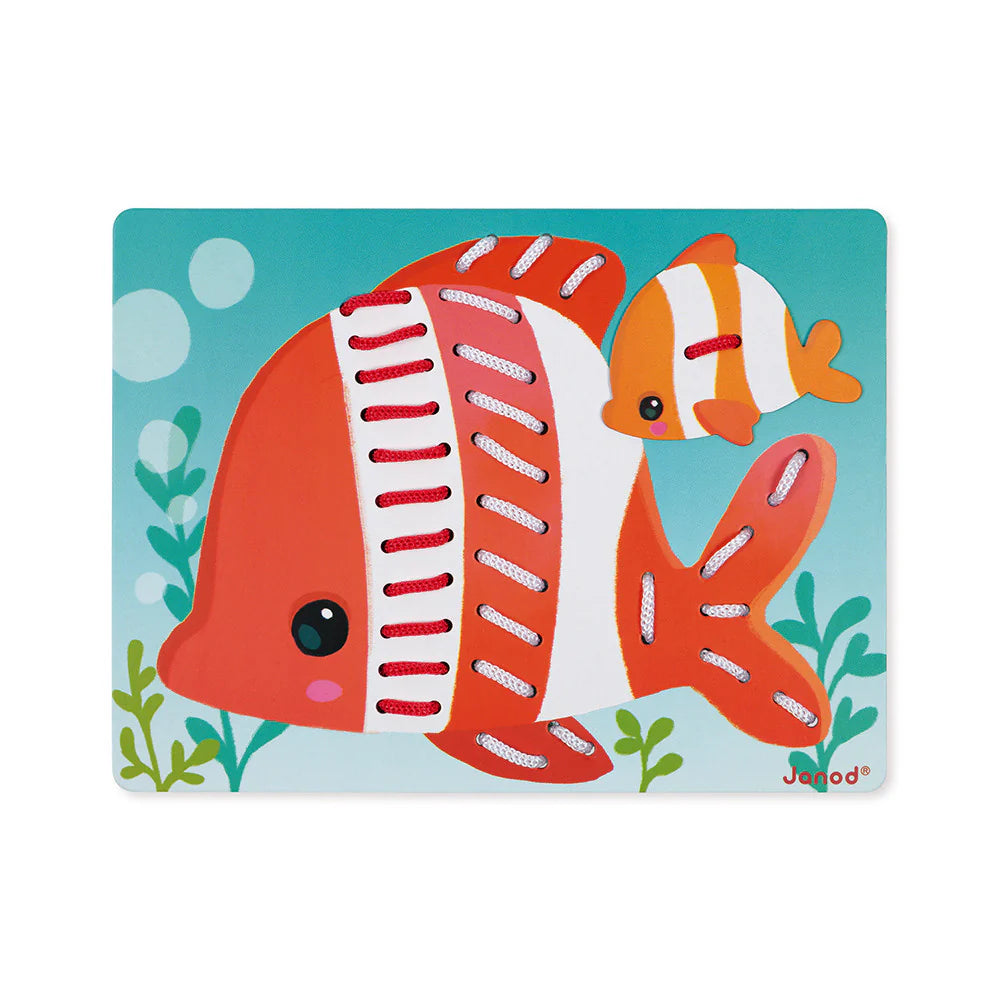 JANOD LACING GAME ANIMALS - baby enRoute
