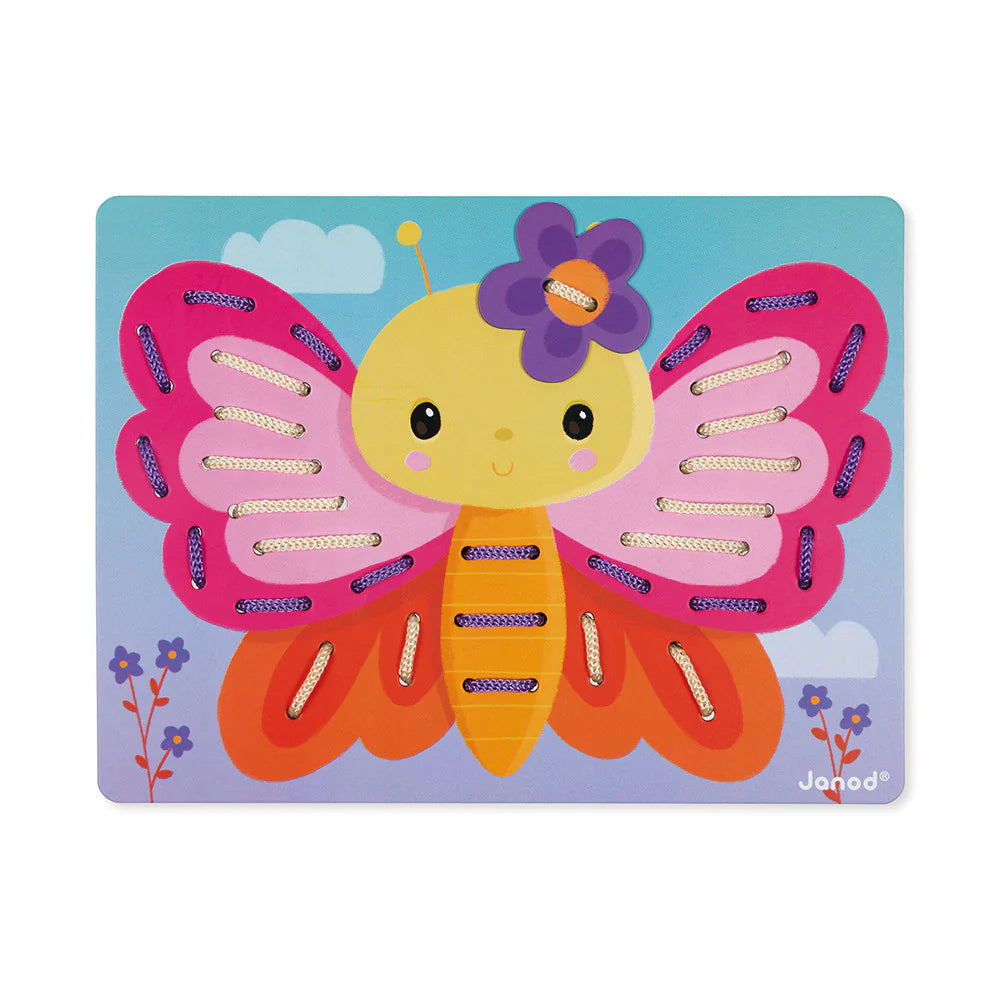 JANOD LACING GAME ANIMALS - baby enRoute