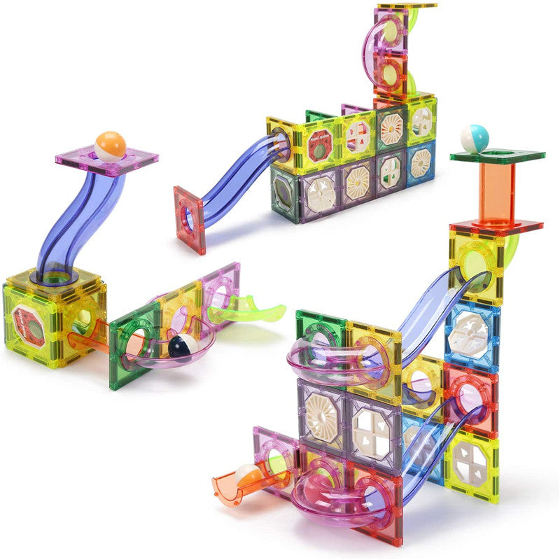 CUTE STONE MAGNETIC TILES MAGNETIC BLOCKS BUILDING TOYS 85PCS - baby enRoute