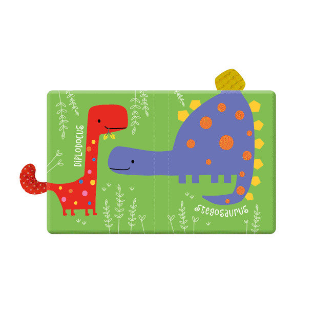 MAKE BELIEVE IDEAS DINO FUN CLOTH BOOK