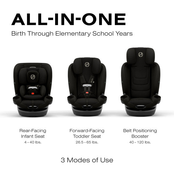 CYBEX CALLISTO G 360 ROTATING ALL-IN-ONE CONVERTIBLE CAR SEAT - baby enRoute