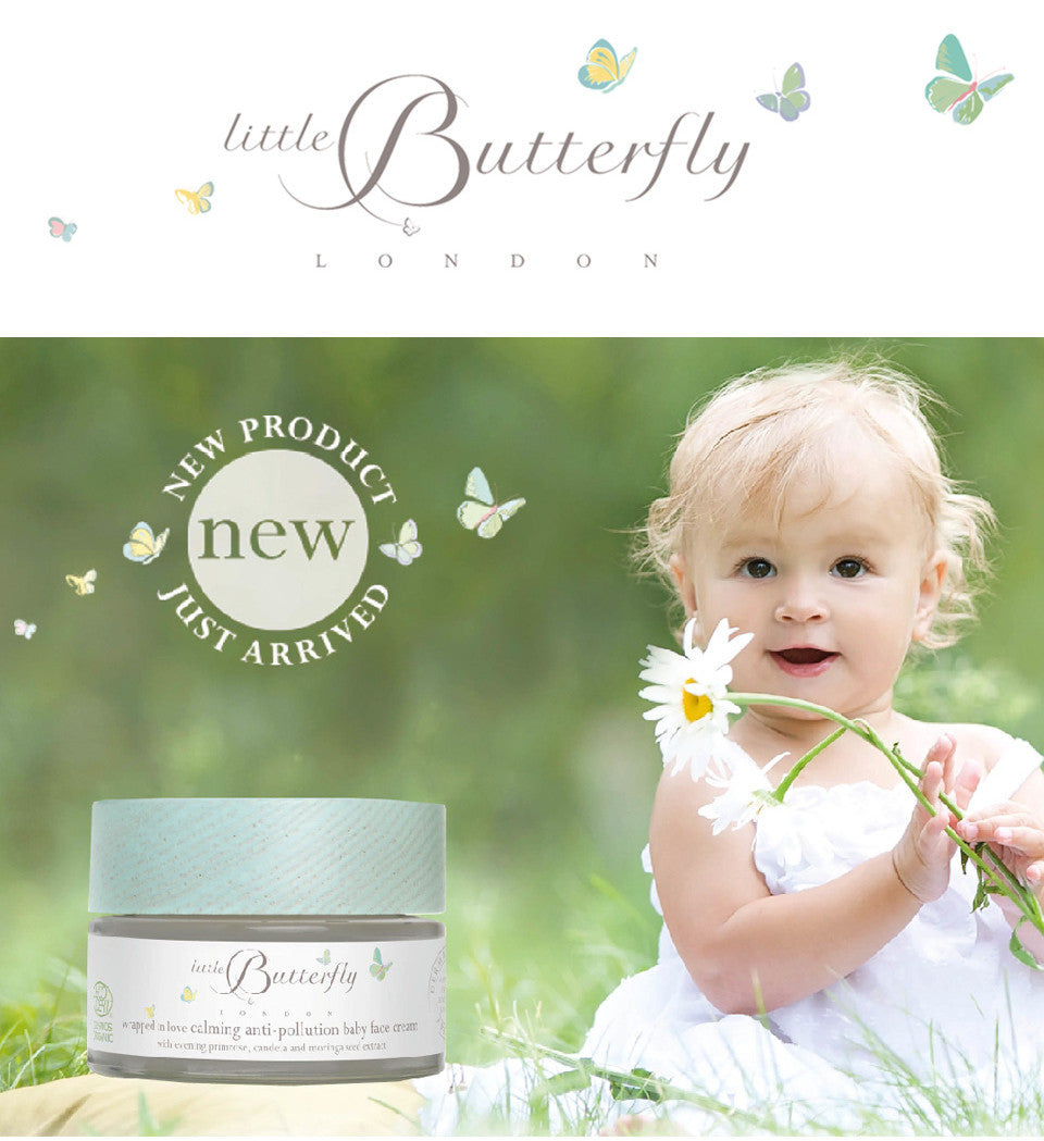Little Butterfly London Wrapped In Love Calming Anti Pollution Baby Face Cream 50 ml