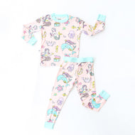 LITTLE SLEEPIES BAMBOO PAJAMA SET MERMAID