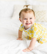 LITTLE SLEEPIES BAMBOO PAJAMA SET LEMONS