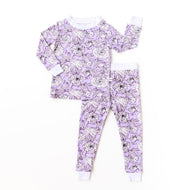 LITTLE SLEEPIES BAMBOO PAJAMA SET PEONIES