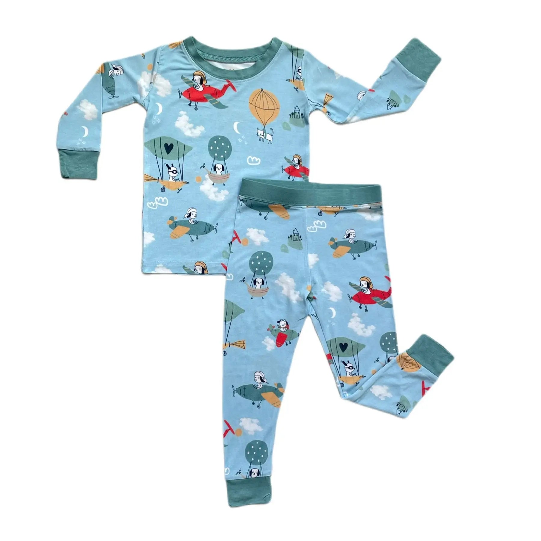 Littlesleepies Fly Away With Me Two Piece Bamboo Viscose Pajama Set