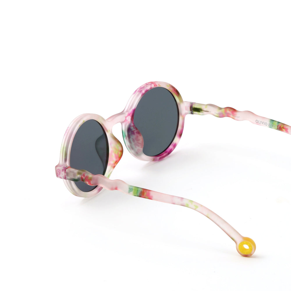OLIVIO & CO ROUND SUNGLASSES KIDS/JUNIOR CLASSIC OLIVIO WILD FLOWER
