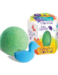 LOOT TOY CO BATH SQUIGGLER BATH FIZZY WITH SPONGE TOY