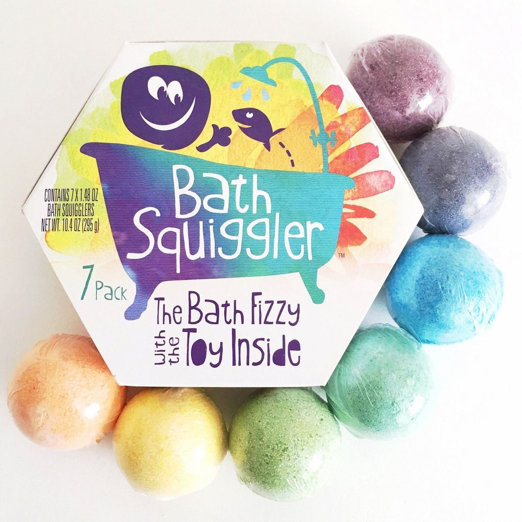 LOOT TOY CO BATH SQUIGGLER GIFT SET 7 PACK - baby enRoute