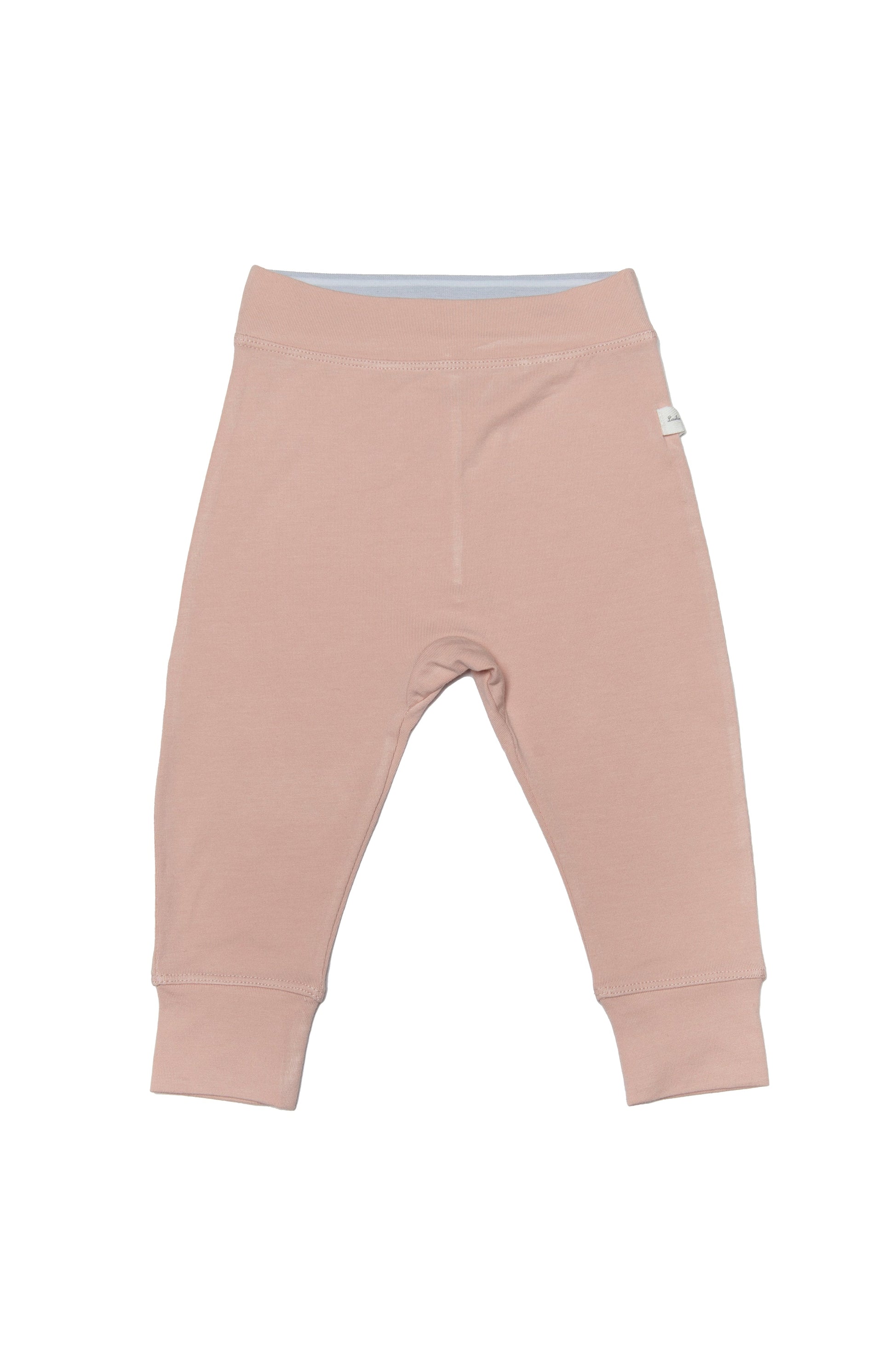 LOULOU LOLLIPOP  AW22 BABY PANTS ROSE SMOKE