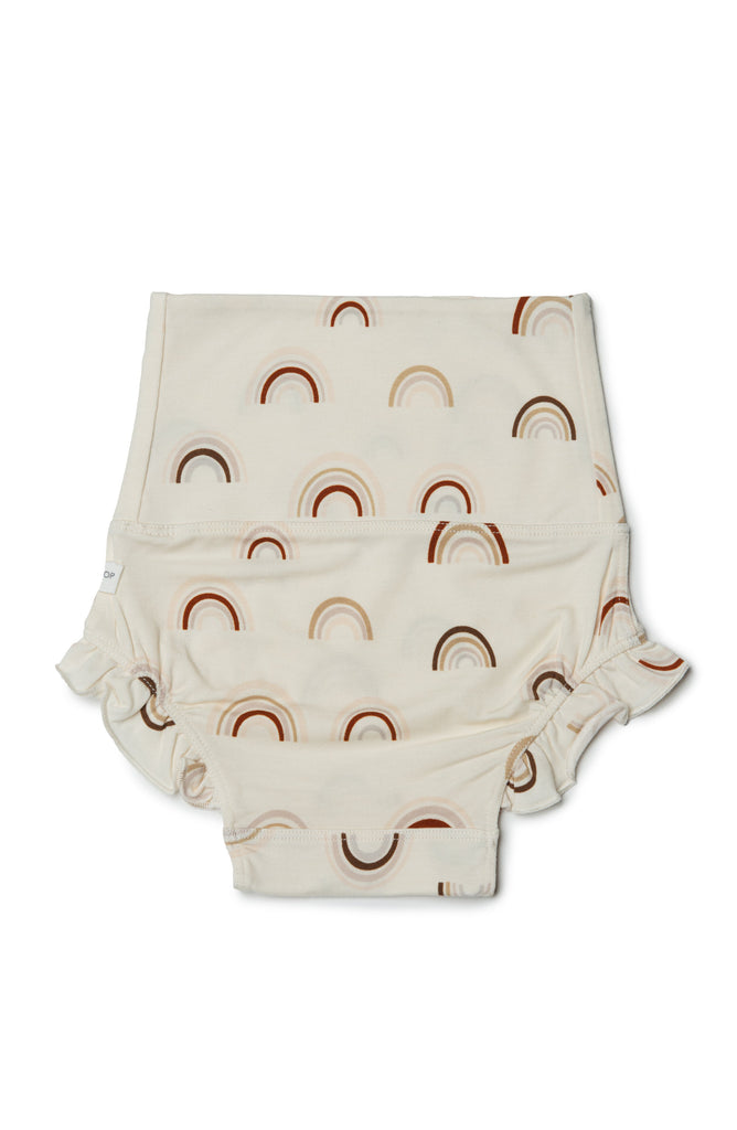 LOULOU LOLLIPOP GIRL'S BLOOMER IN TENCEL CANYON RAINBOW