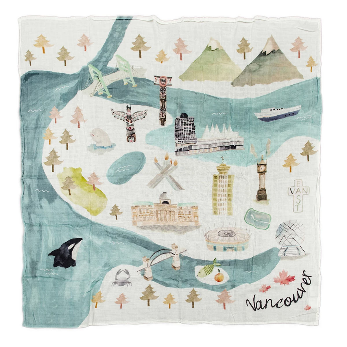 LOULOU LOLLIPOP MUSLIN SWADDLE