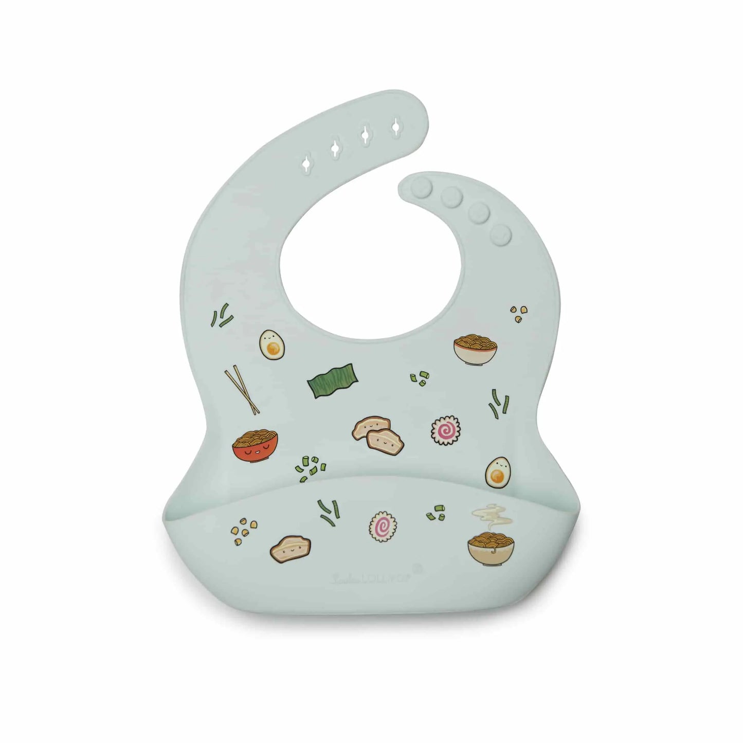 LOULOU LOLLIPOP SILICONE BIB - baby enRoute